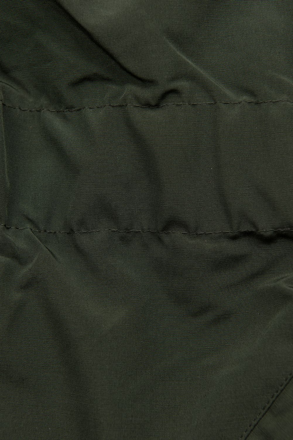 Winterparka mit Gummi in der Taille khaki