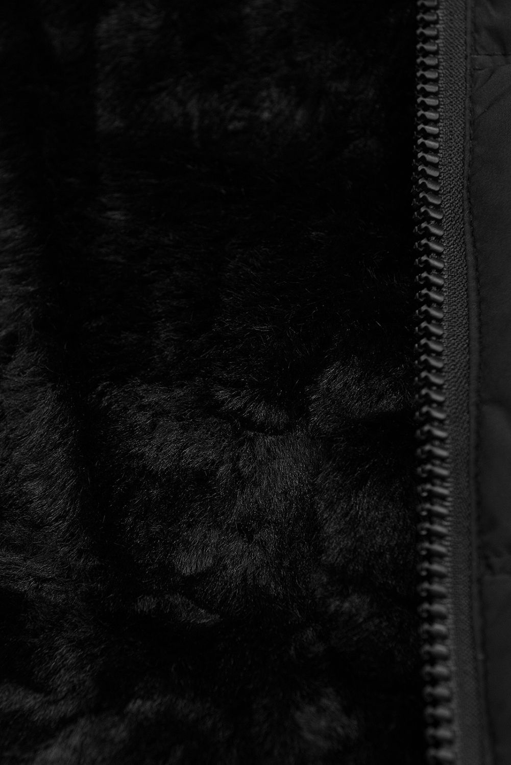 Mädchen Winterjacke Schwarz