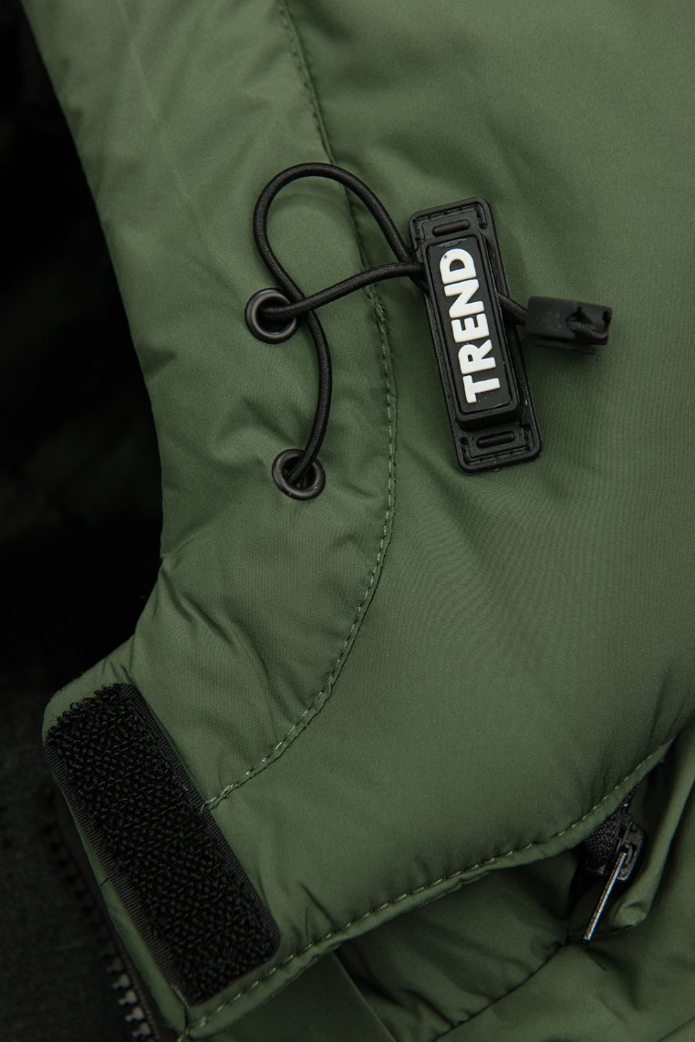 Jungen Winterjacke Dunkelgrün