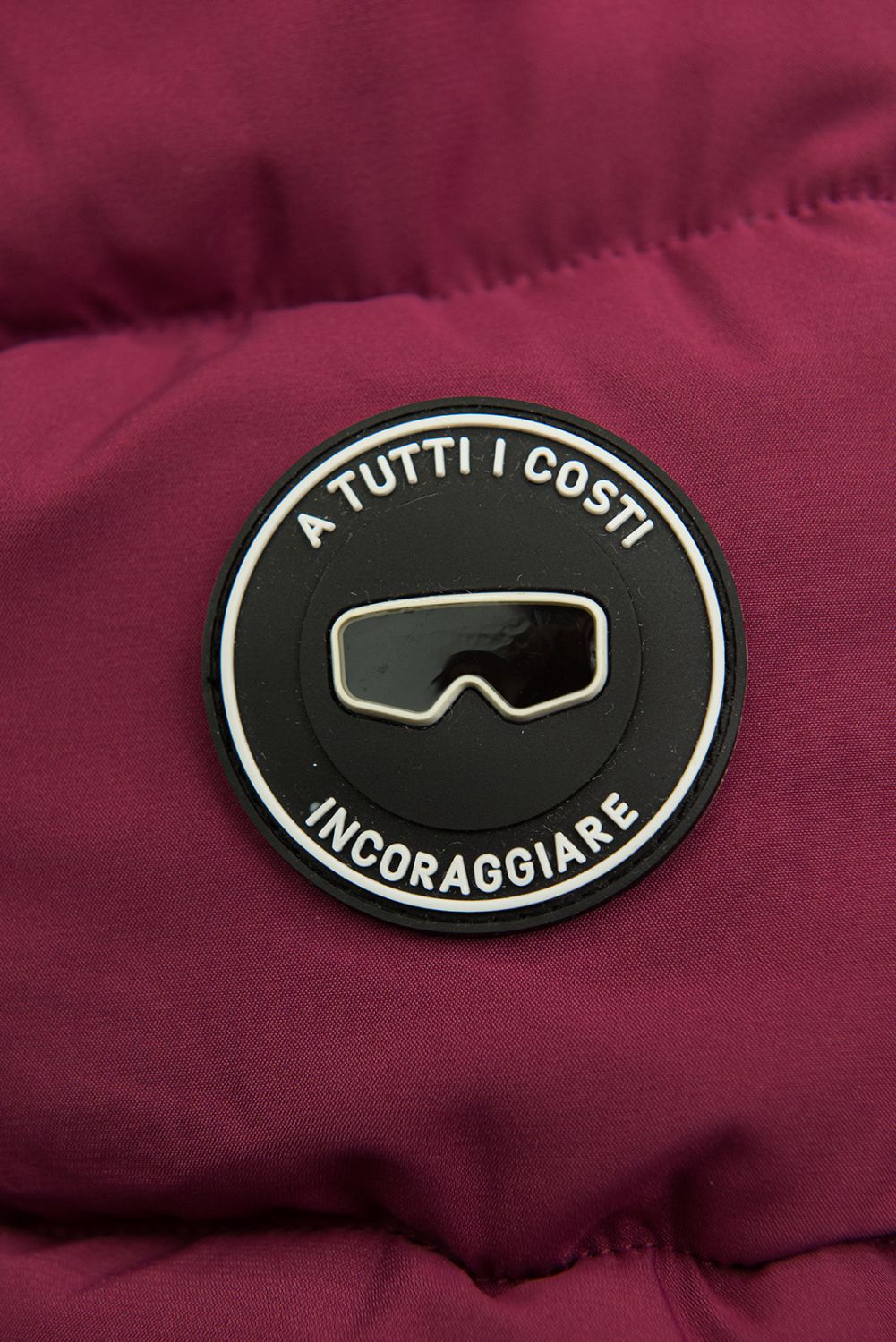 Mädchen Winterjacke in Burgunderfarbe