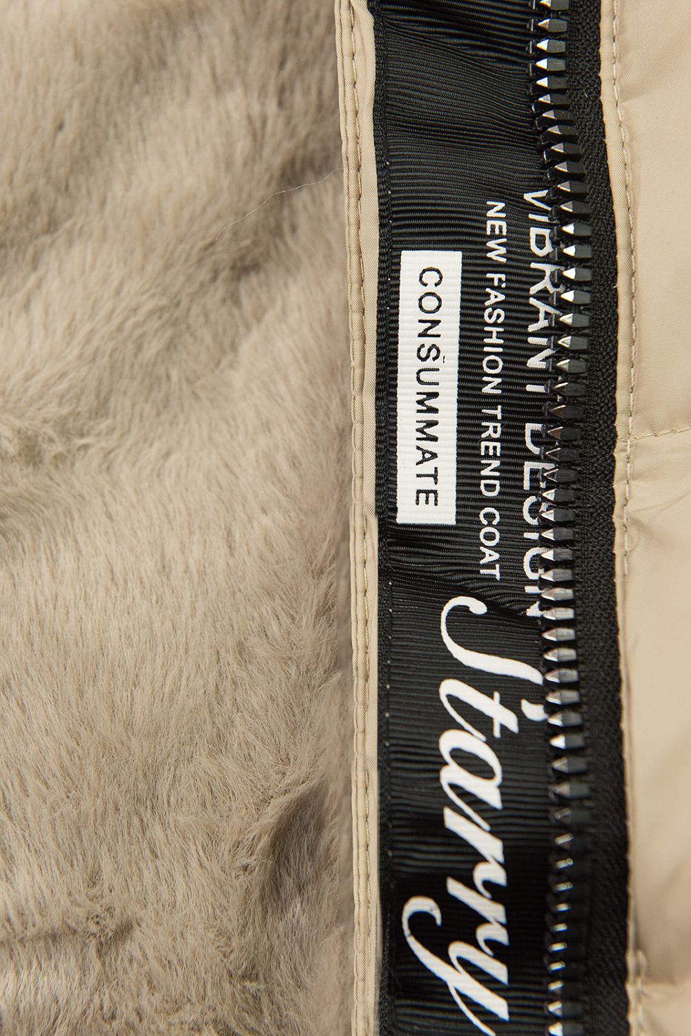 Mädchen Winterjacke DESIGN Beige