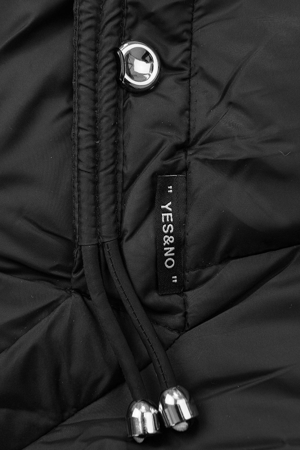 Mädchen Winterjacke DESIGN Schwarz