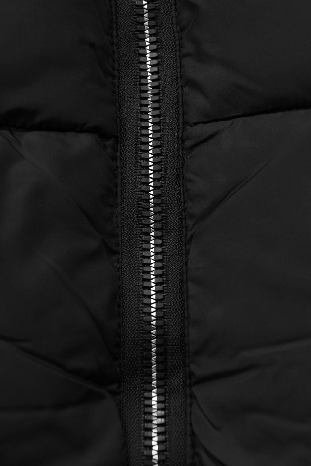 Mädchen Winterjacke DESIGN Schwarz