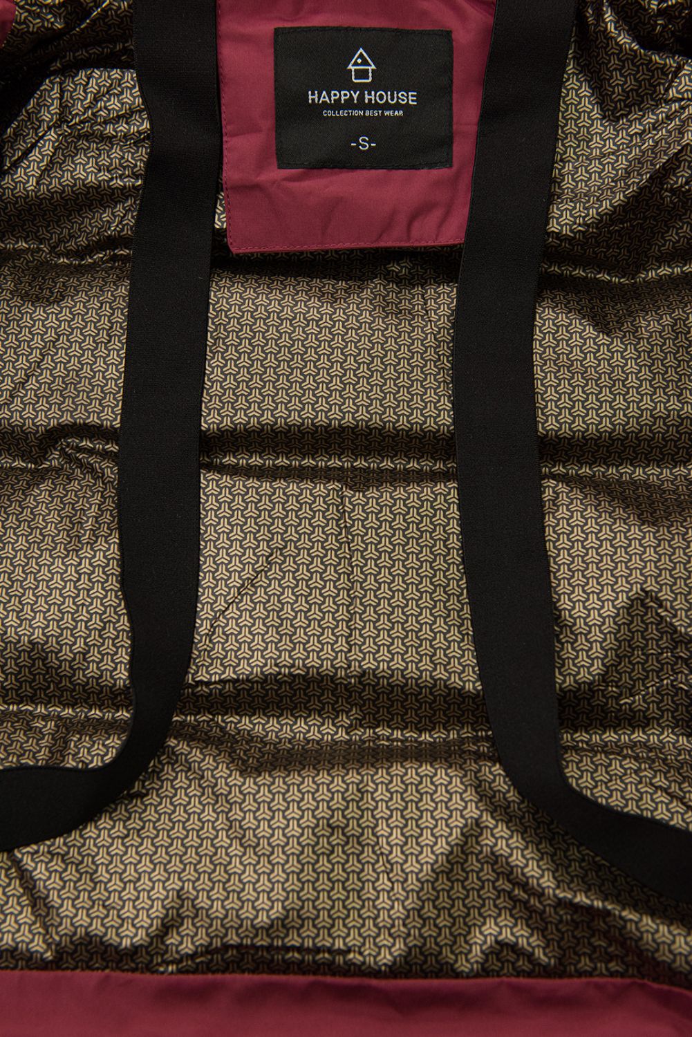 Damen Winterjacke mit Kapuze, Burgundy