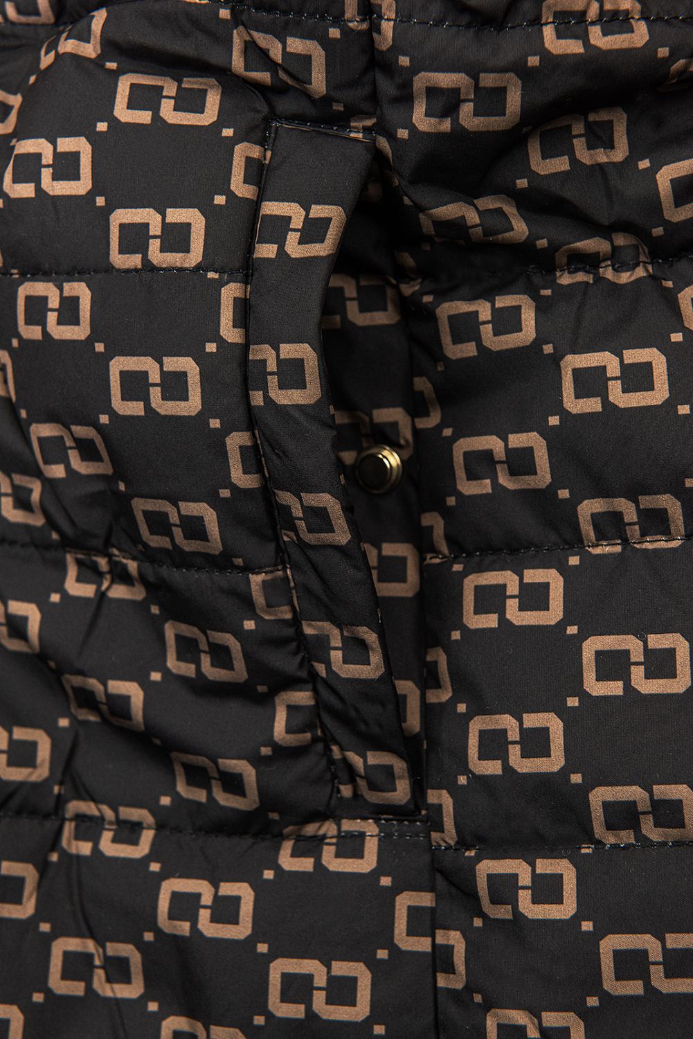 Frühlings-Wendeparka schwarz