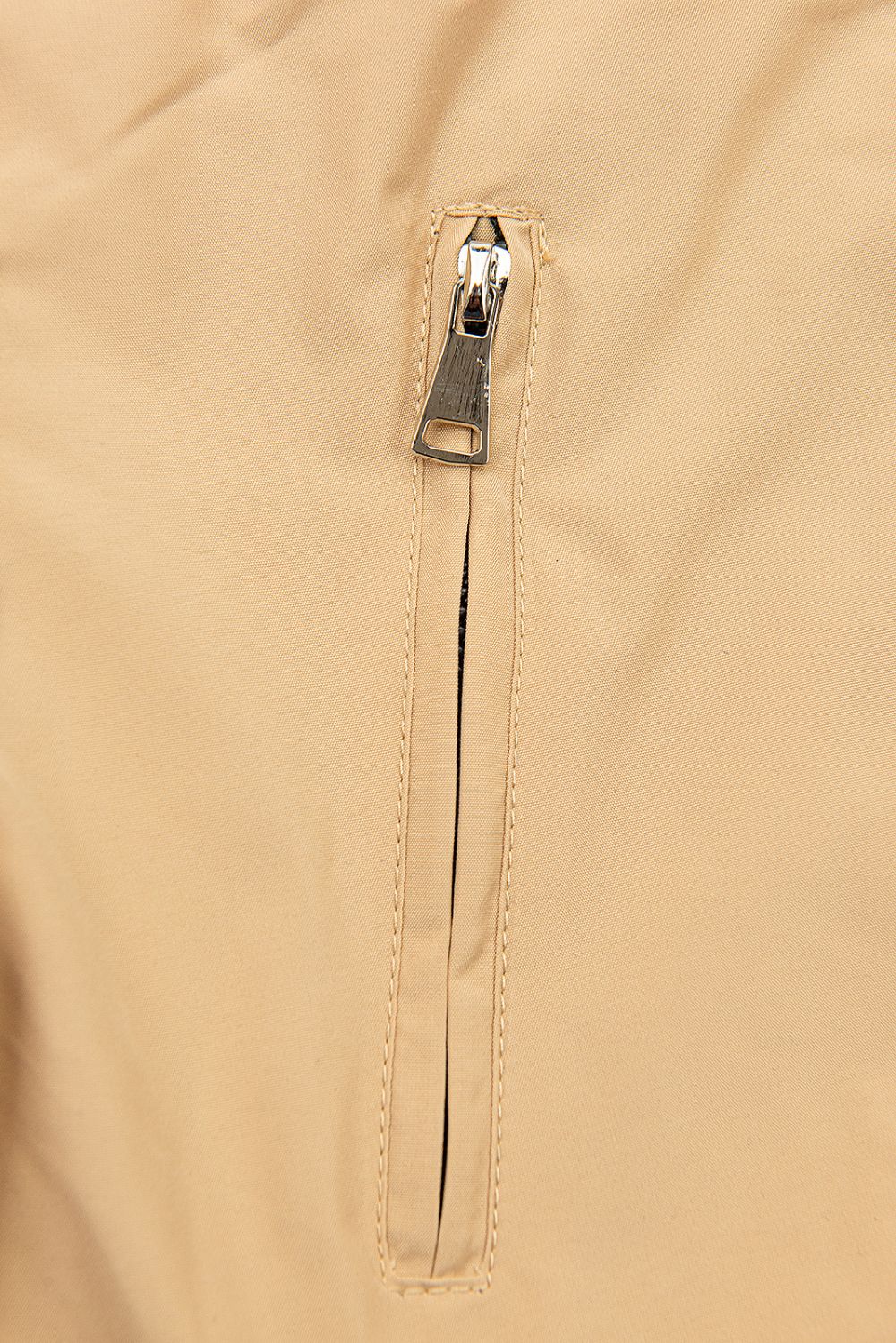 Beidseitig tragbare Frühlings-Wendeparka beige