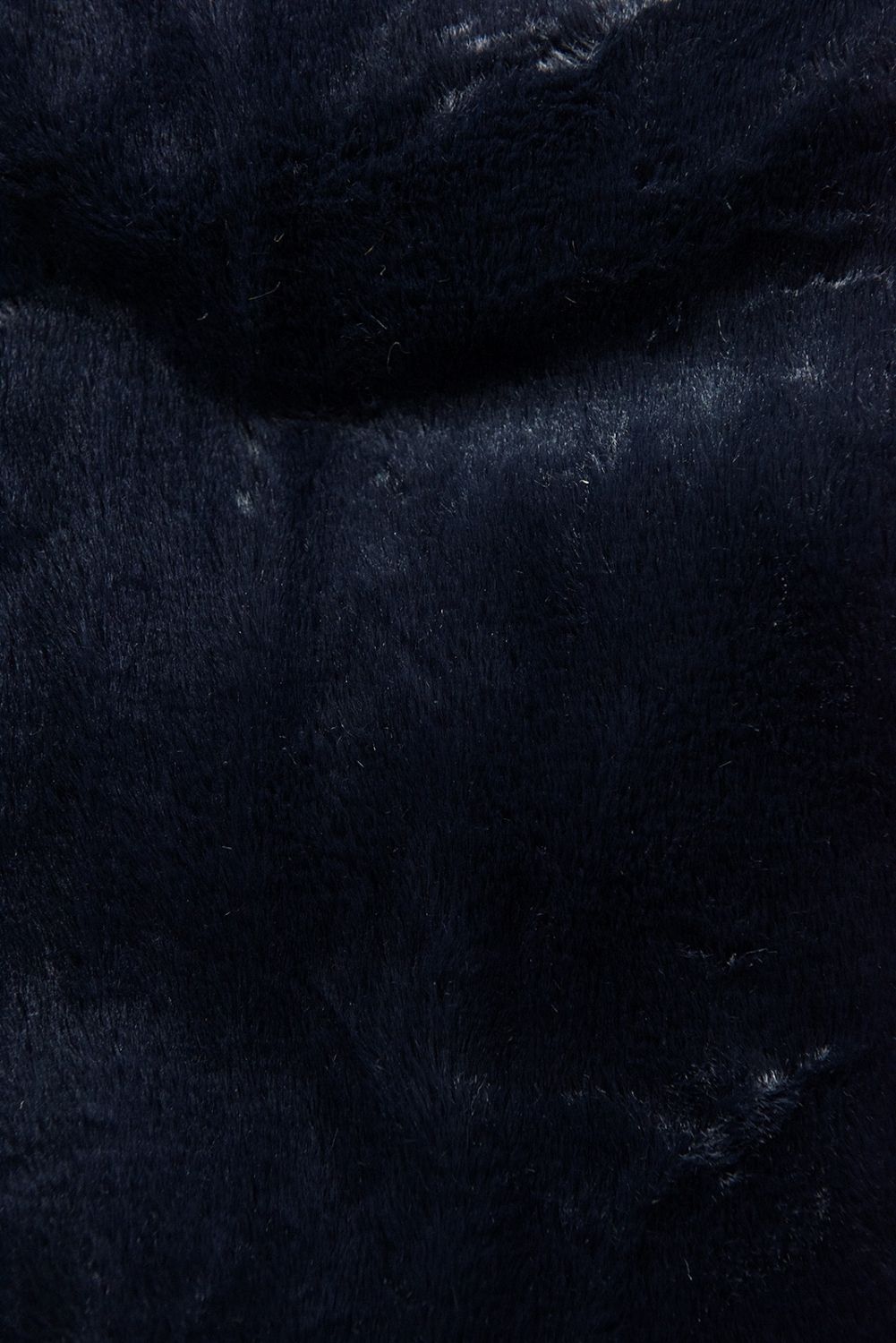 Winterjacke mit großer Kapuze Dunkelblau