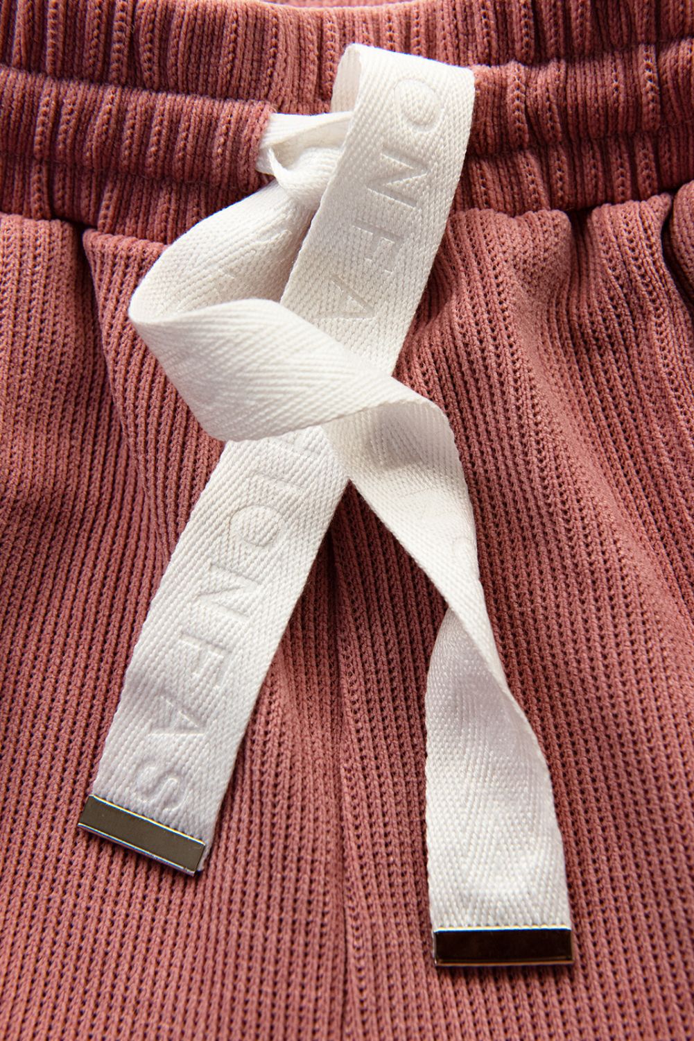 Freizeitanzug mit Kapuze Altrosa