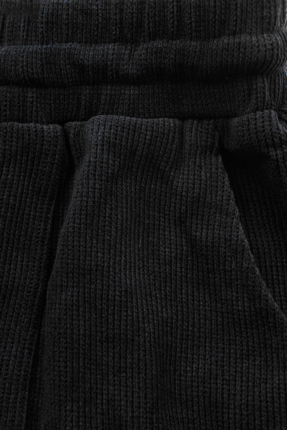 Freizeitanzug mit Kapuze Schwarz