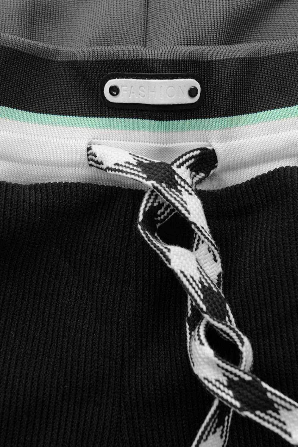 Freizeitanzug Regular-Fit Schwarz