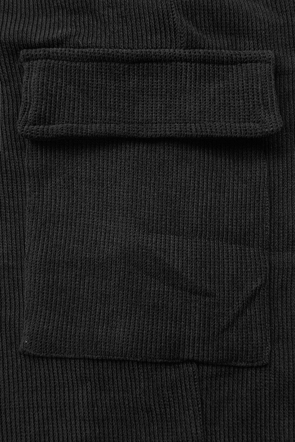 Freizeitanzug mit Reißverschluss Schwarz