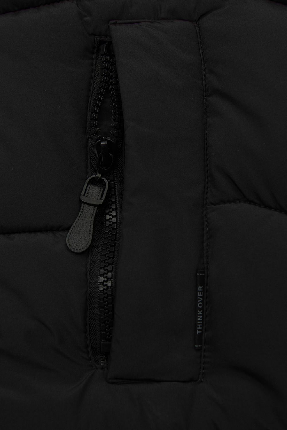 Winterjacke mit Kapuze EVEREST Schwarz