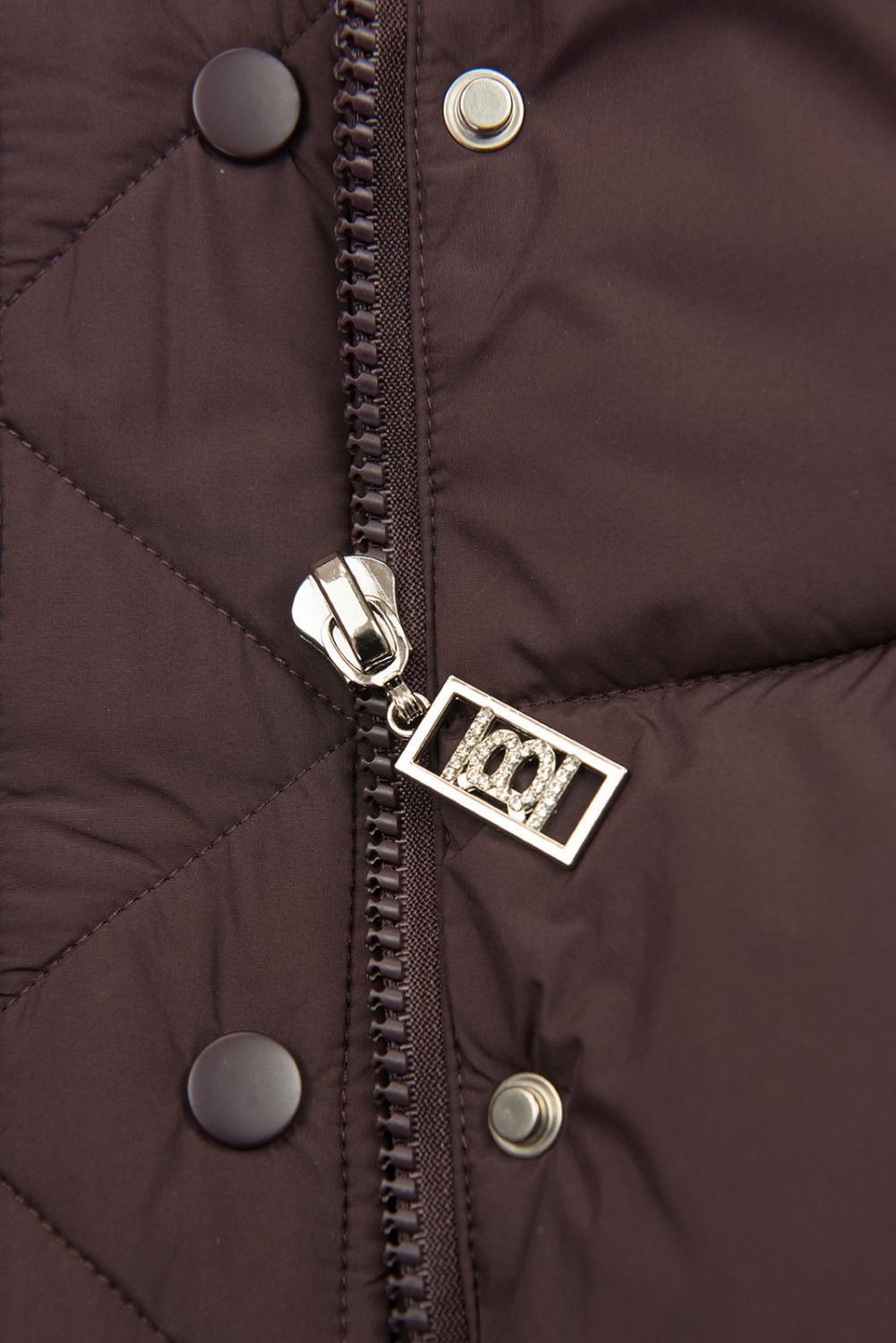 Steppjacke für den Winter Weinrot