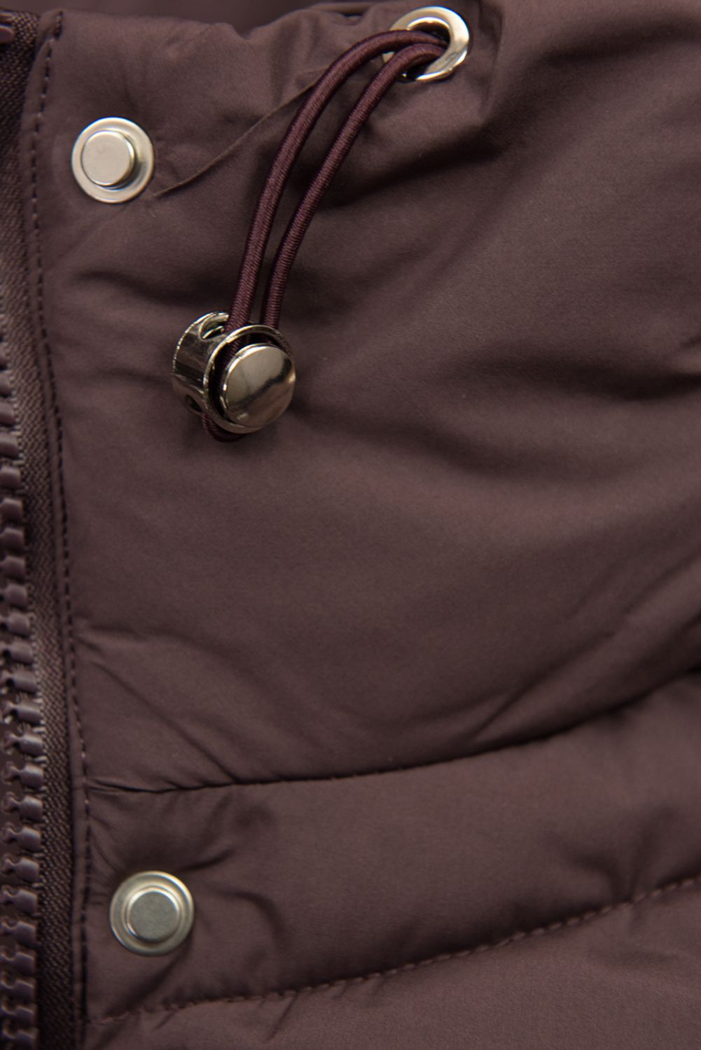 Steppjacke für den Winter Weinrot