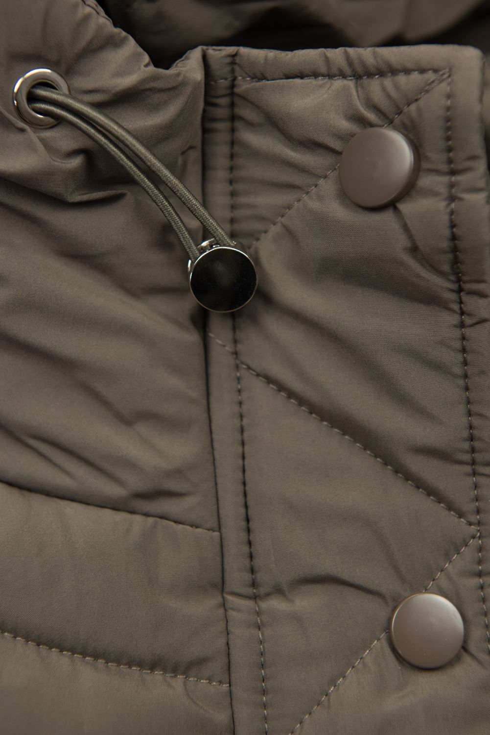 Steppjacke für den Winter Taupe