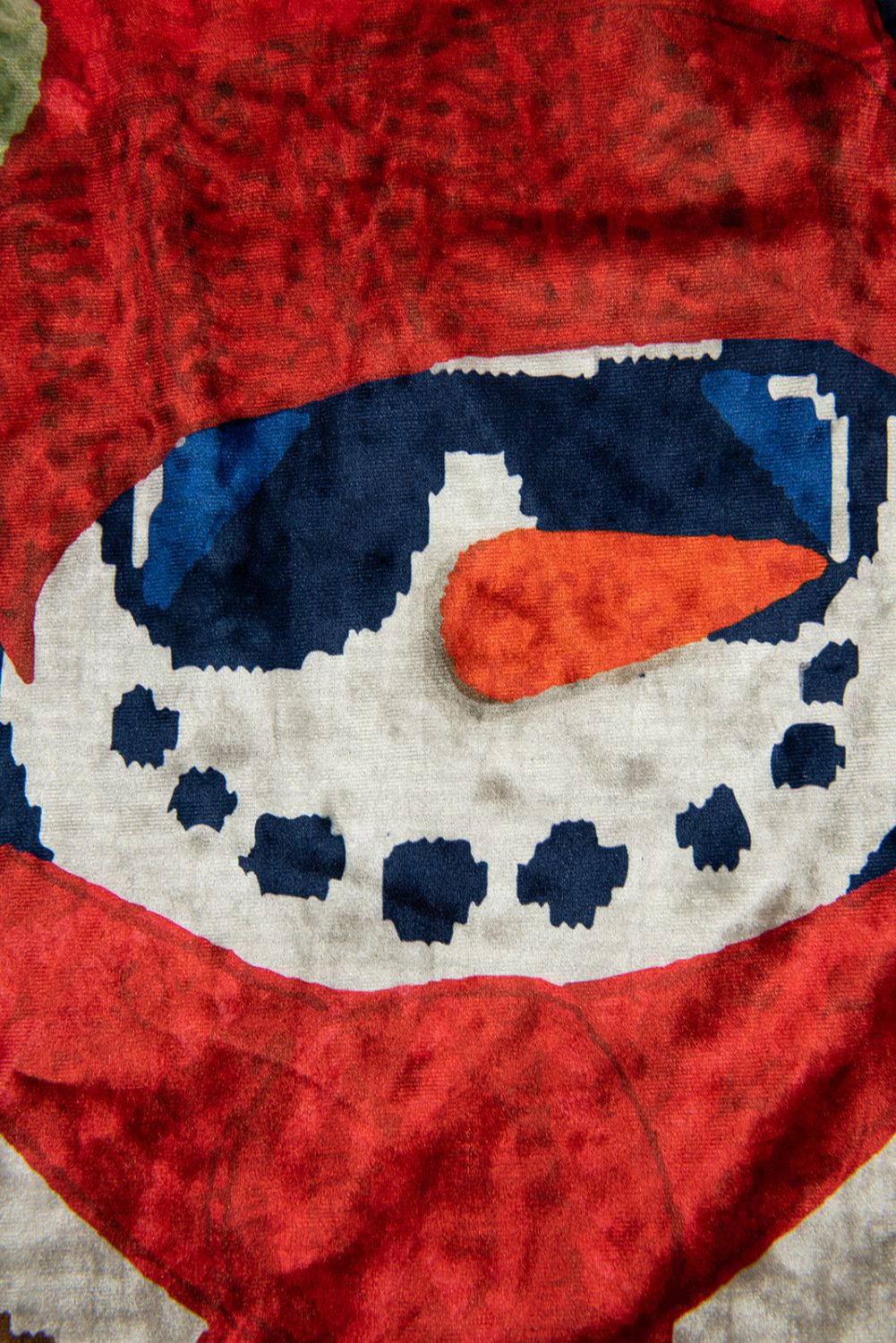 Velourskleid SNOWMAN Dunkelblau