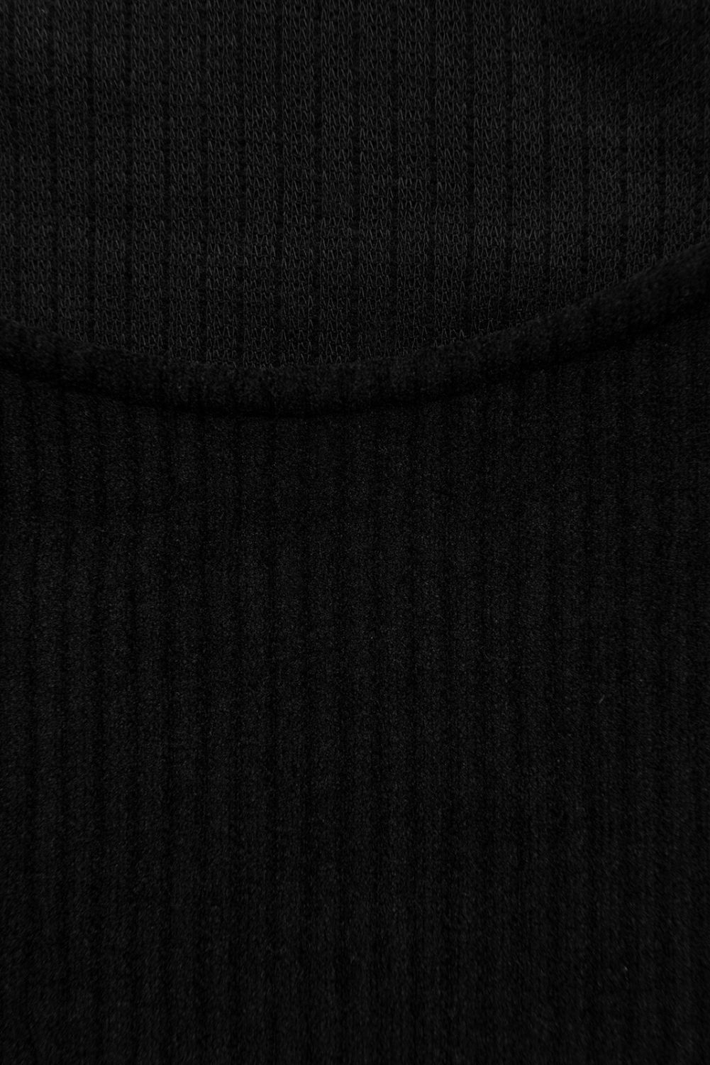 Midikleid mit Spitze Schwarz