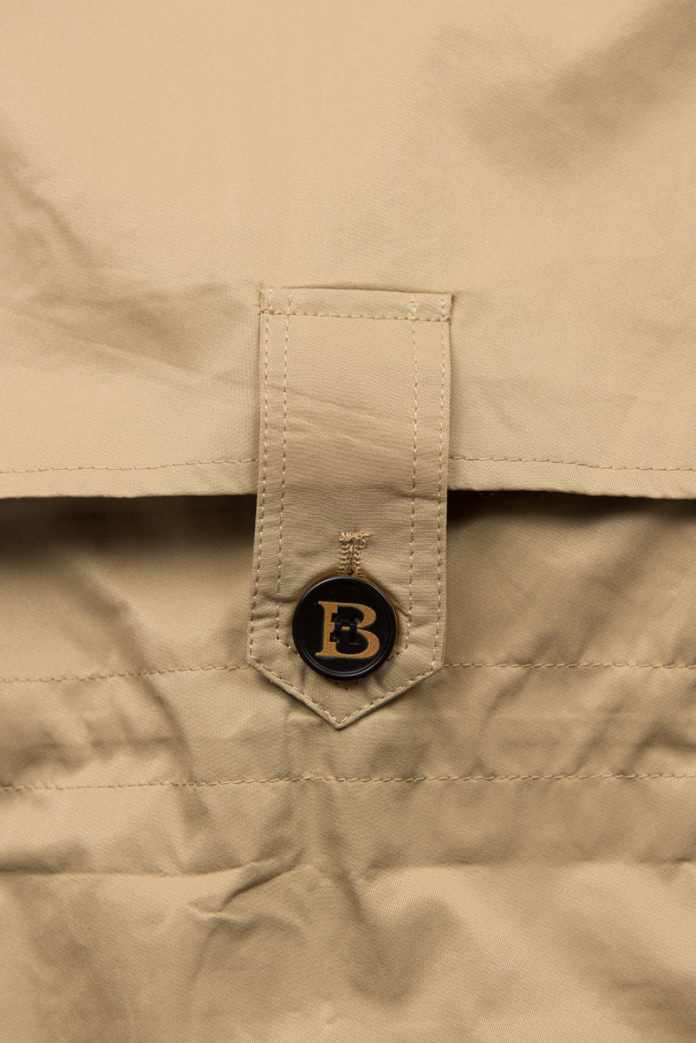 Trenchcoat mit Kapuze Beige