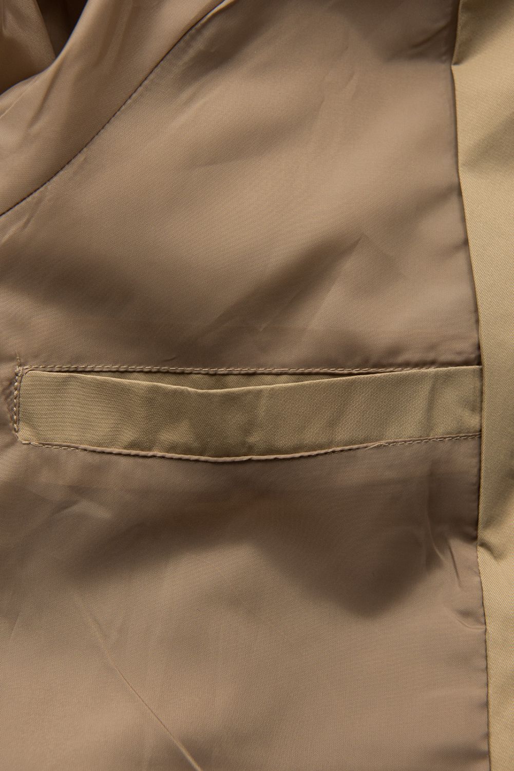 Trenchcoat mit Kapuze Beige