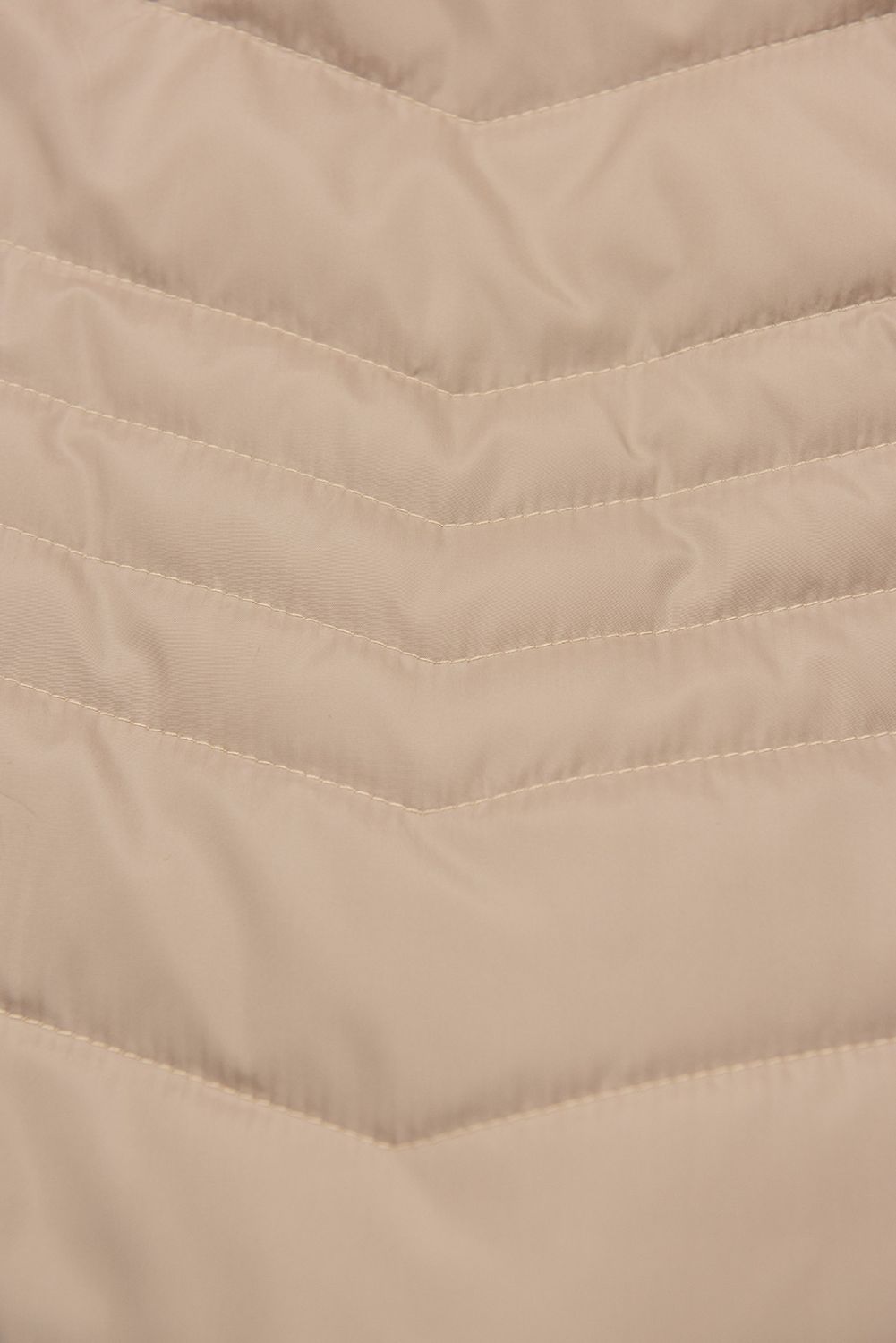 Weste mit Kapuze Beige