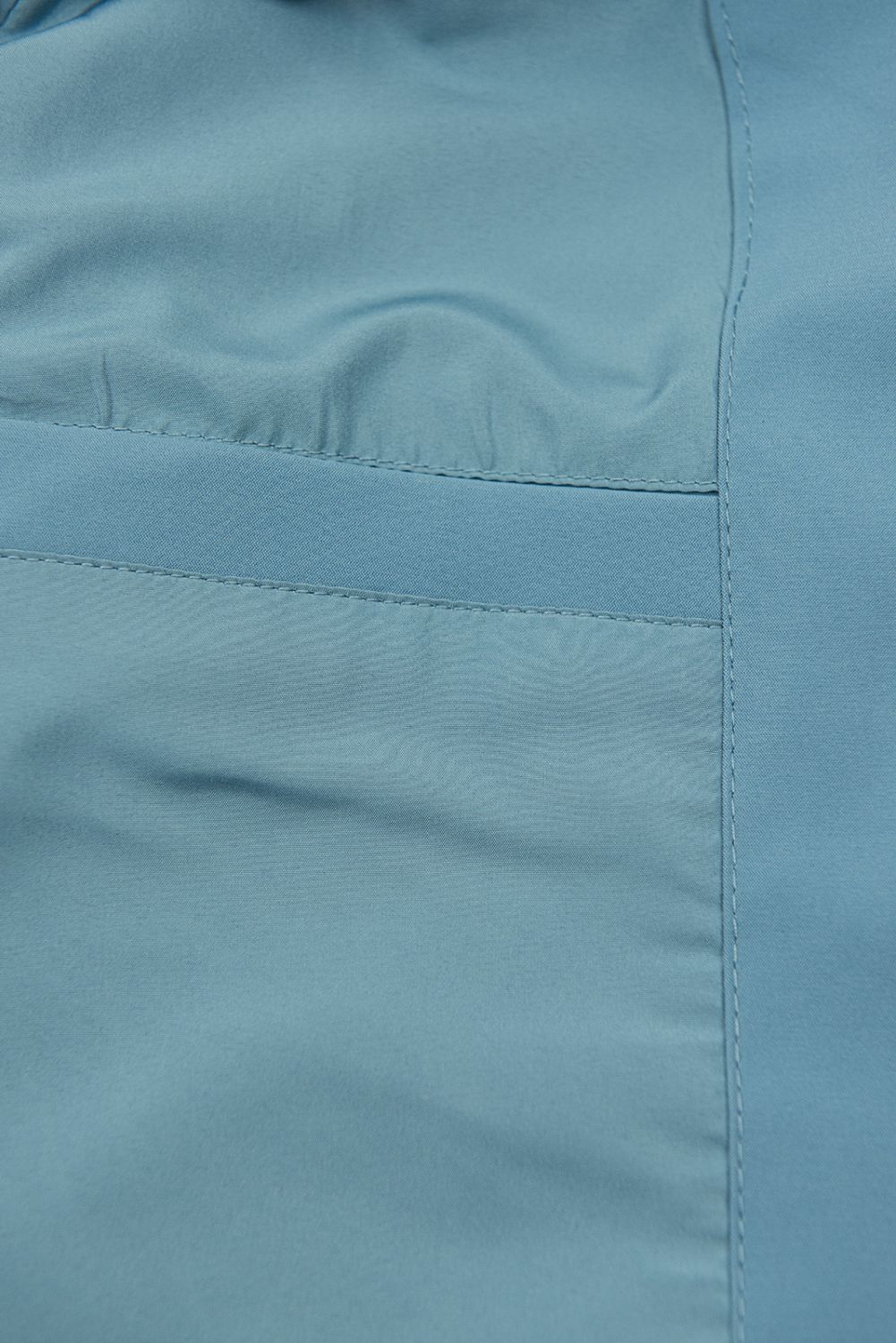 Frühlingsmantel mit Kapuze Himmelblau