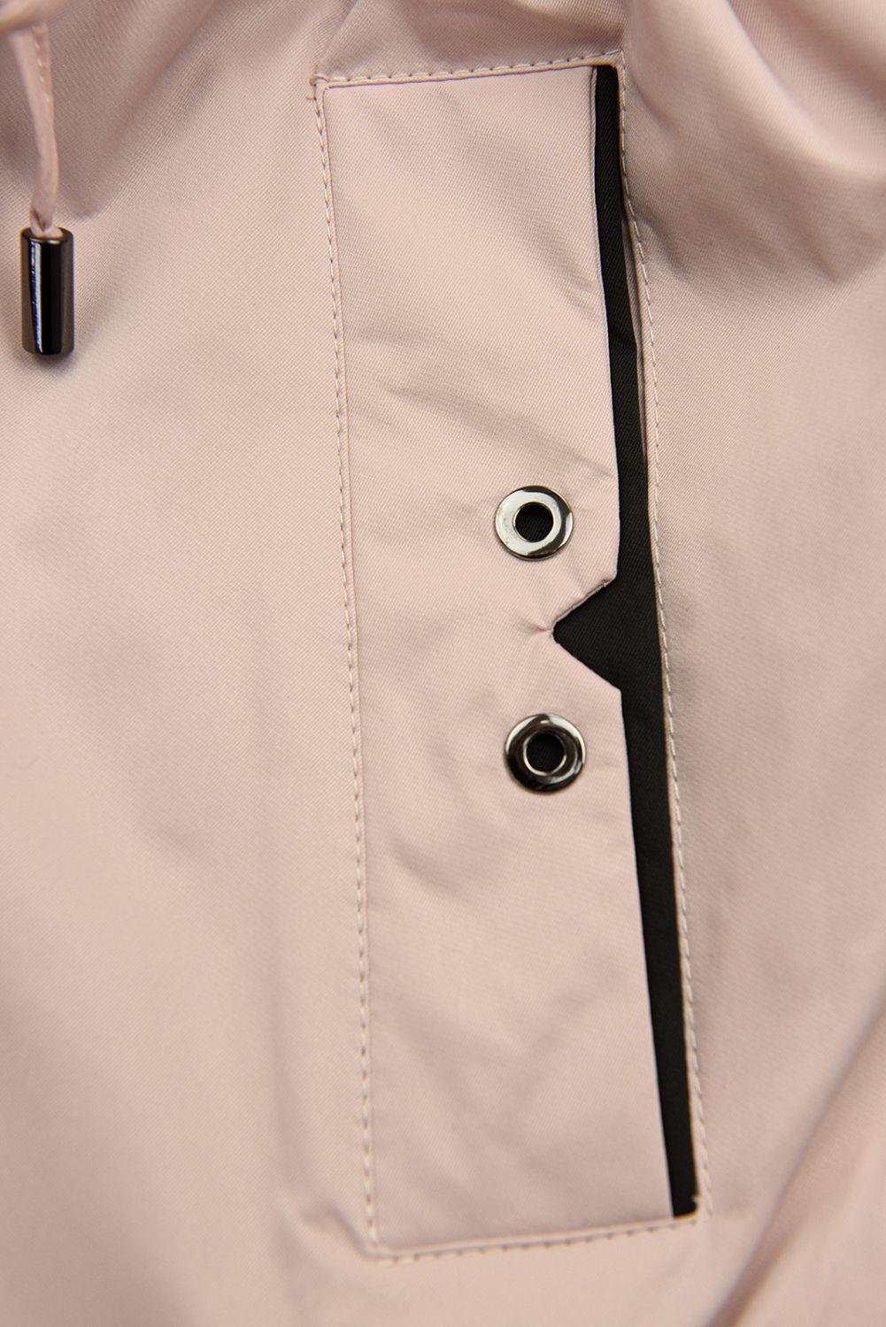 Übergangsmantel im verlängerten Schnitt Rosa