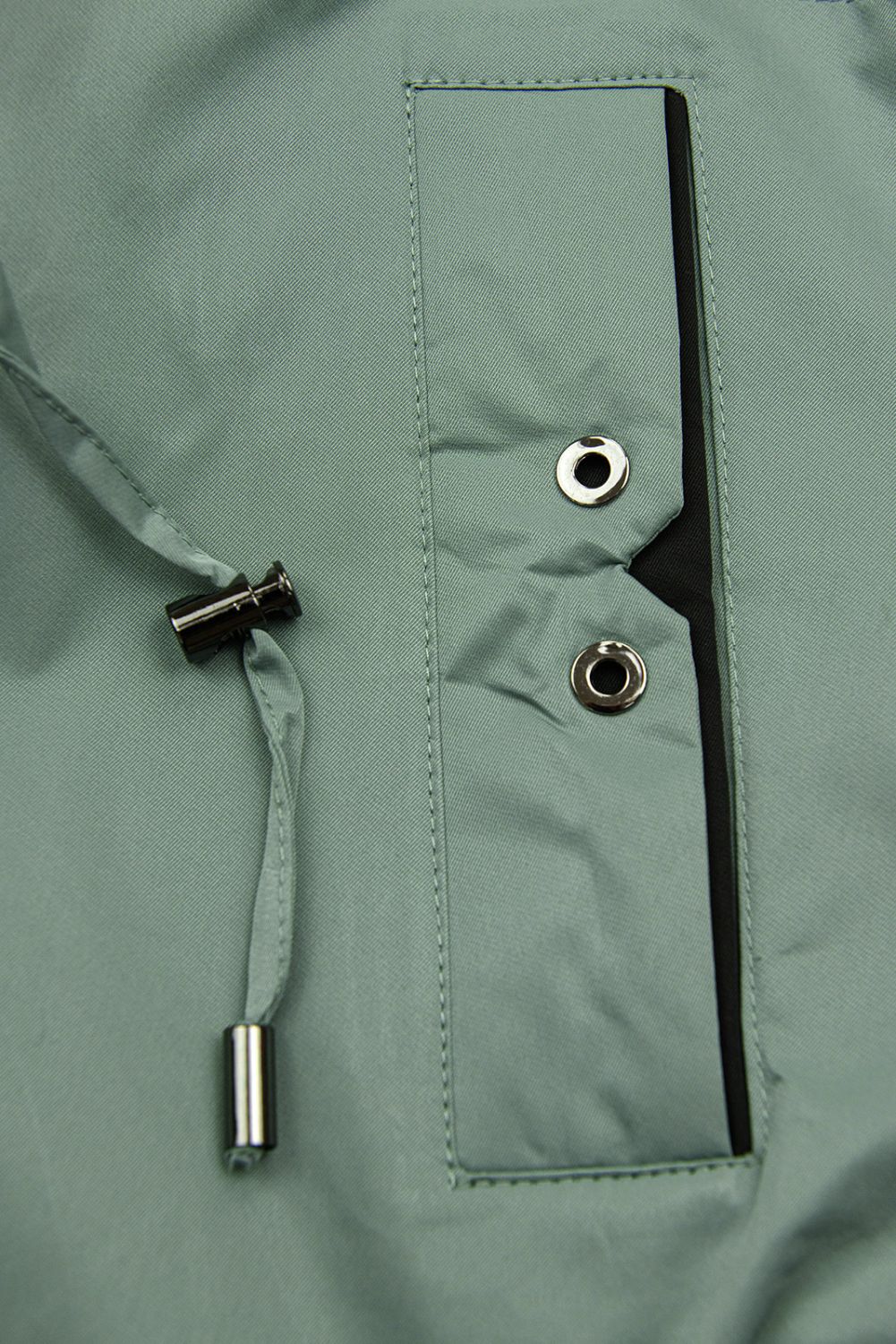 Übergangsmantel im verlängerten Schnitt Grün