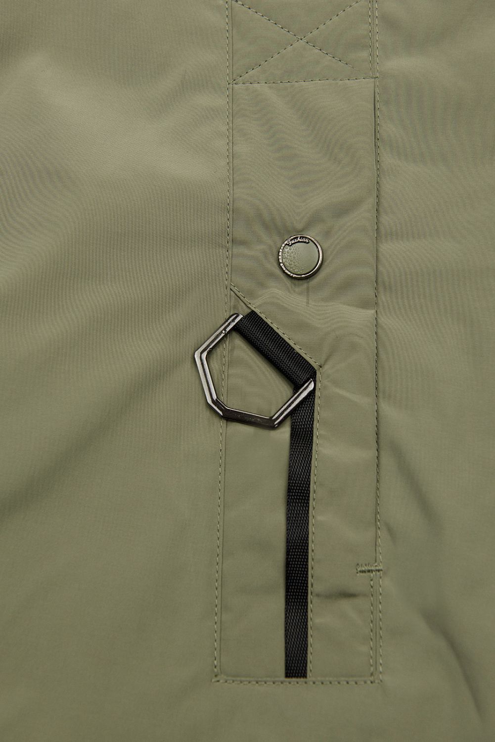 Übergangs-Kapuzenjacke Khaki