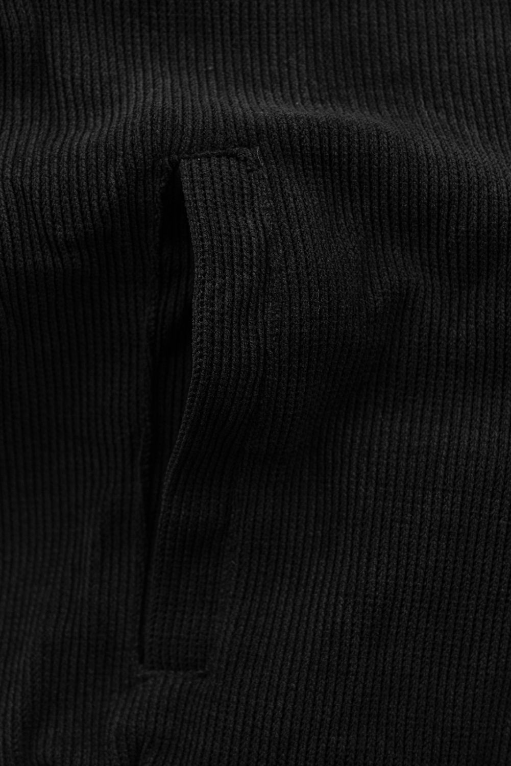 Freizeitanzug mit Kapuze LHD Schwarz