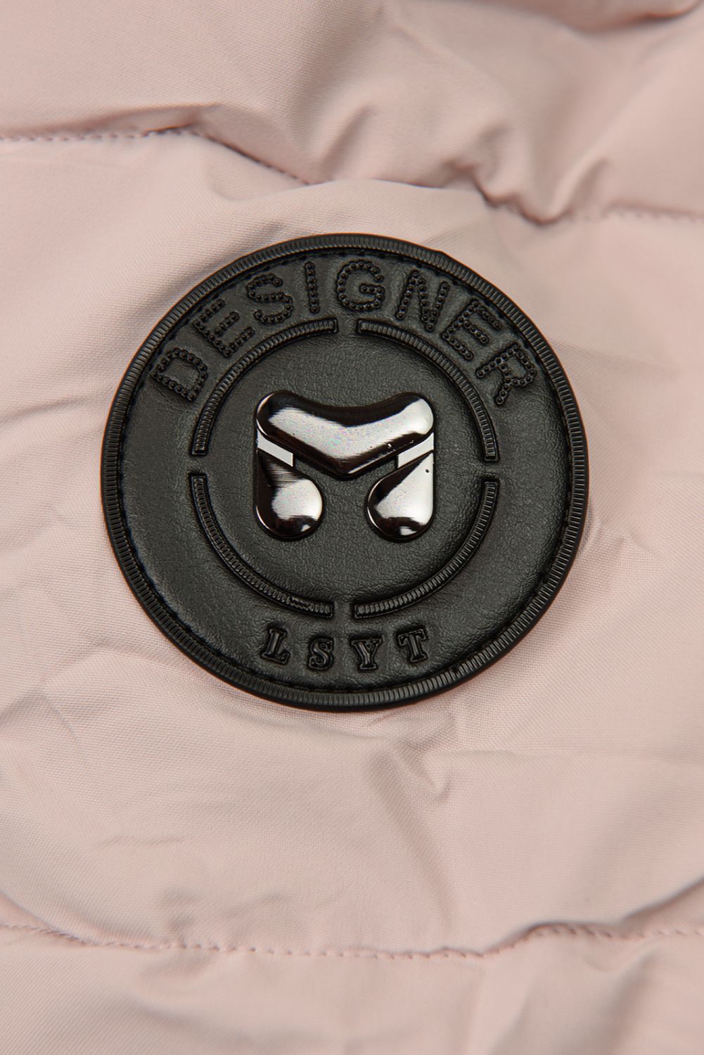 Damen-Winterjacke mit Kapuze DESIGN Rosa