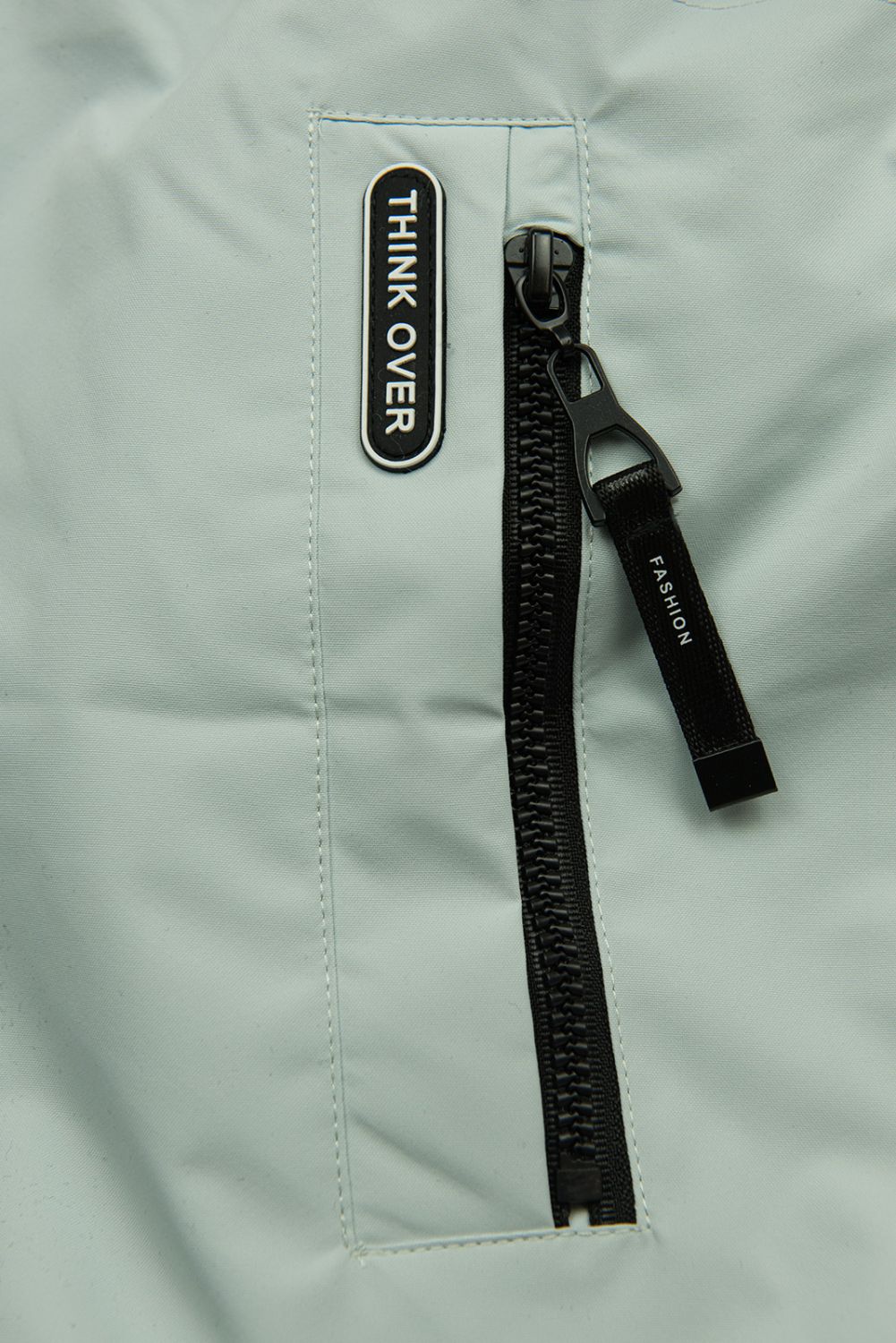 Damen Übergangsparka mit Kapuze – Mint