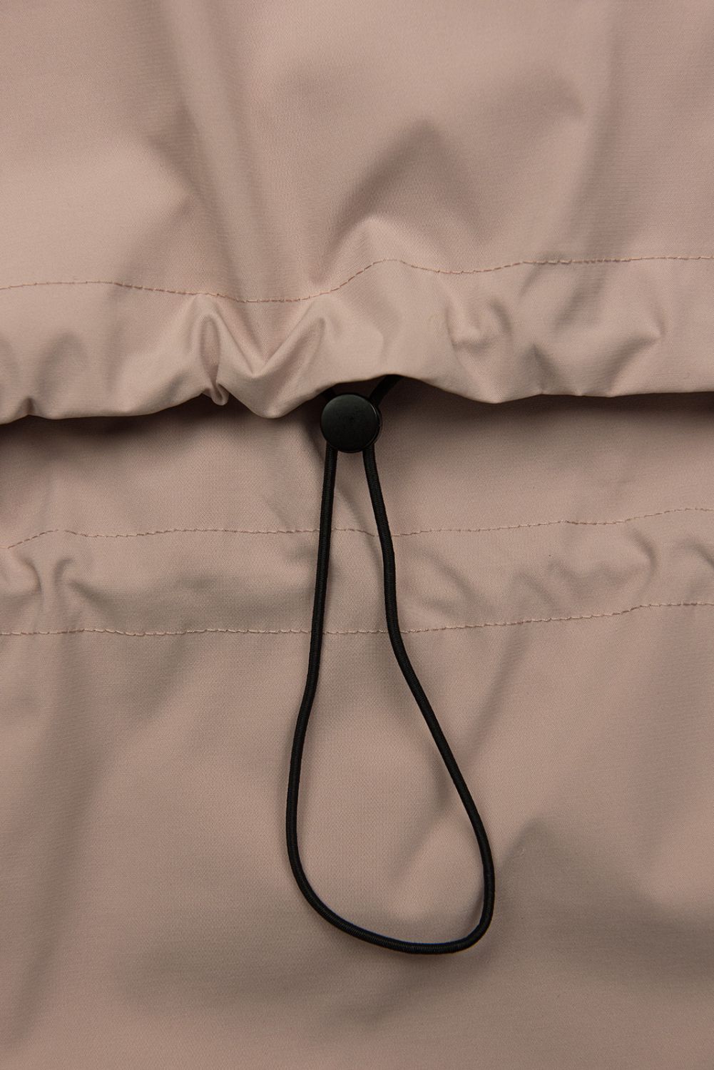 Damen-Übergangsjacke mit Kapuze - Altrosa