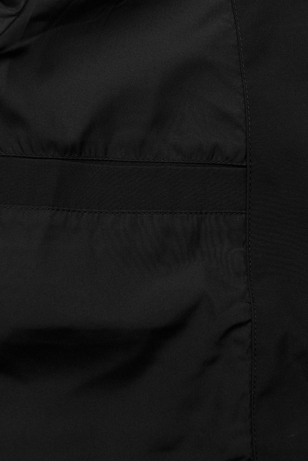 Damen-Übergangsjacke mit Kapuze - Schwarz