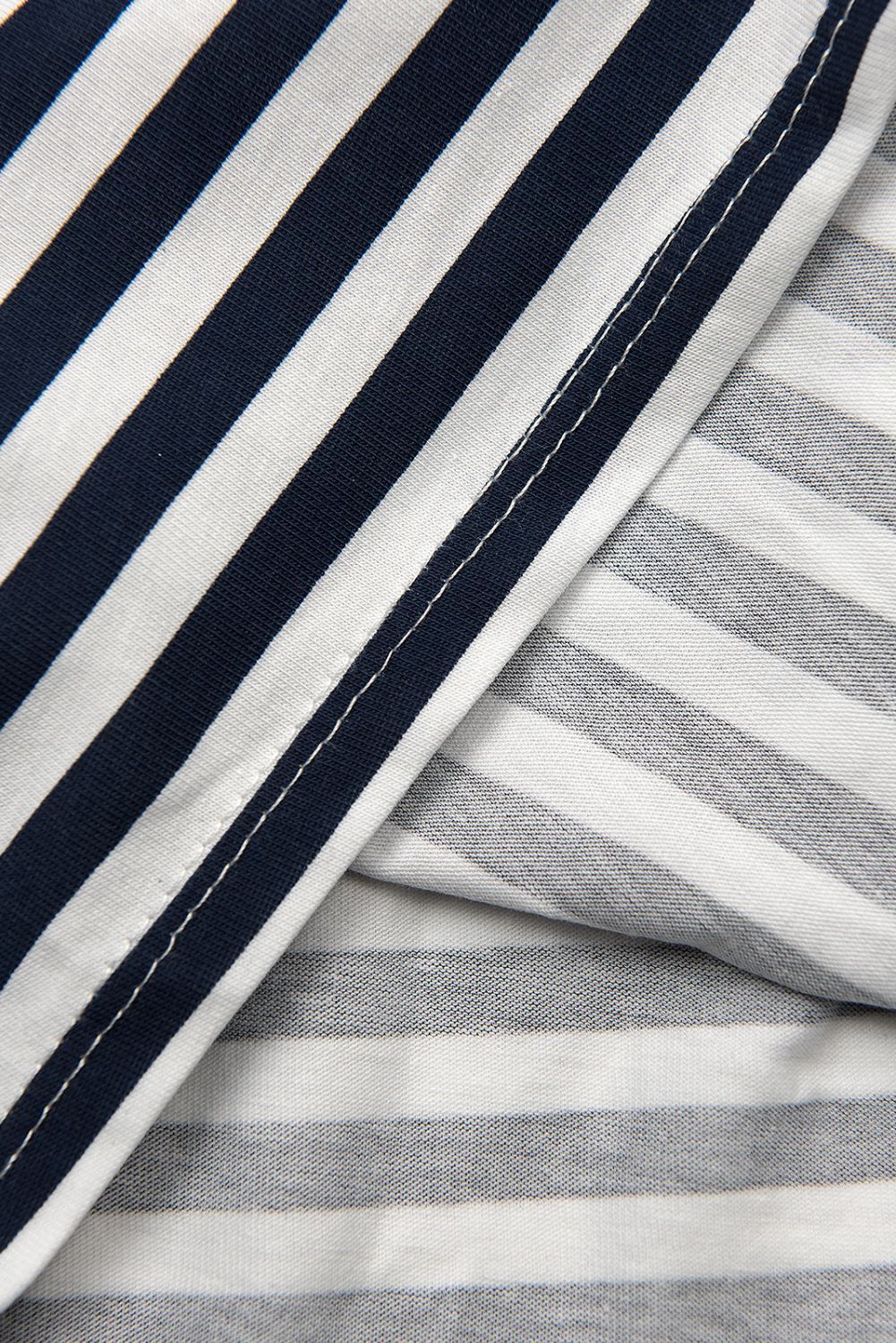 Freizeitkleid blau/weiß II.