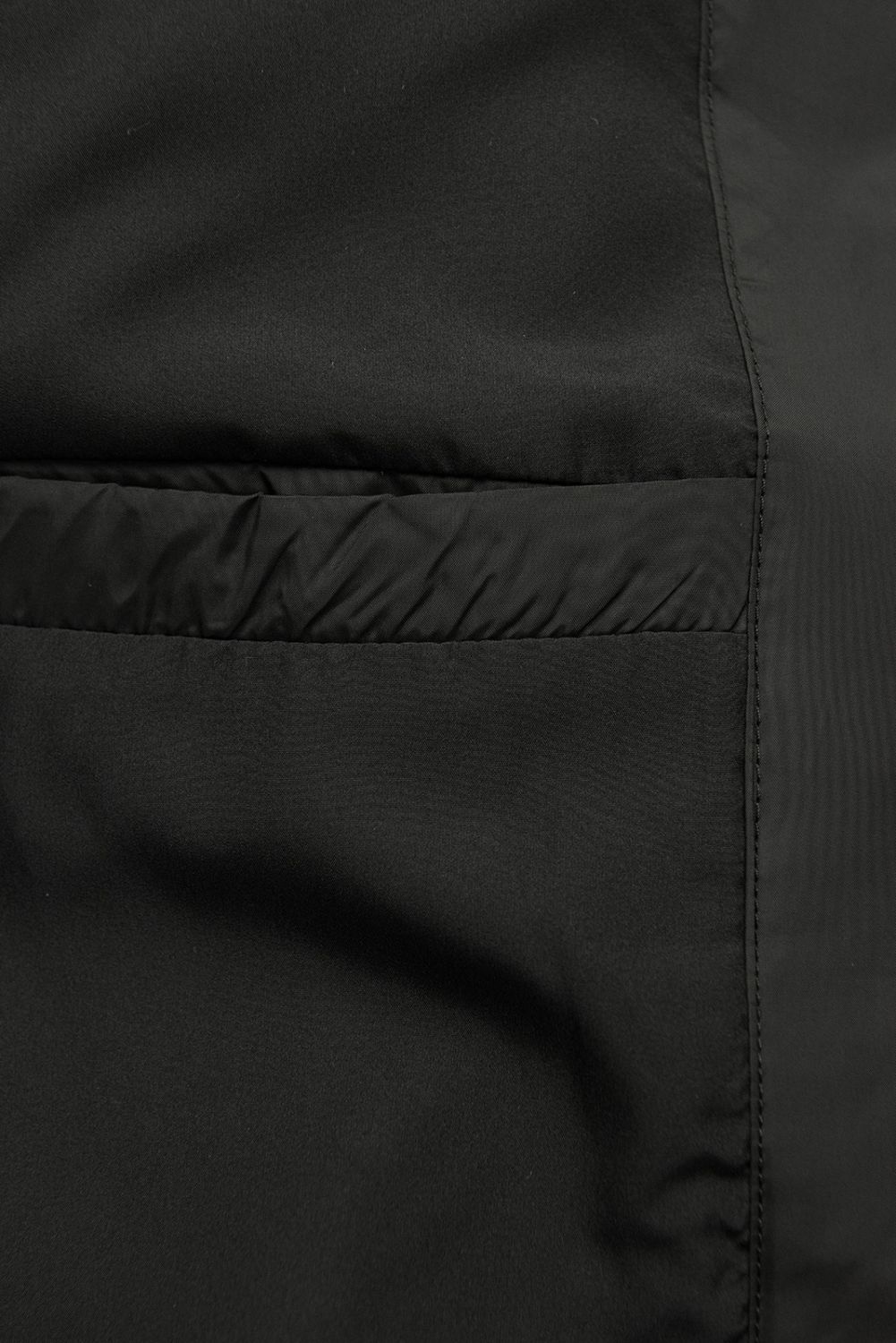 Gesteppte Damen-Frühlingsjacke Schwarz