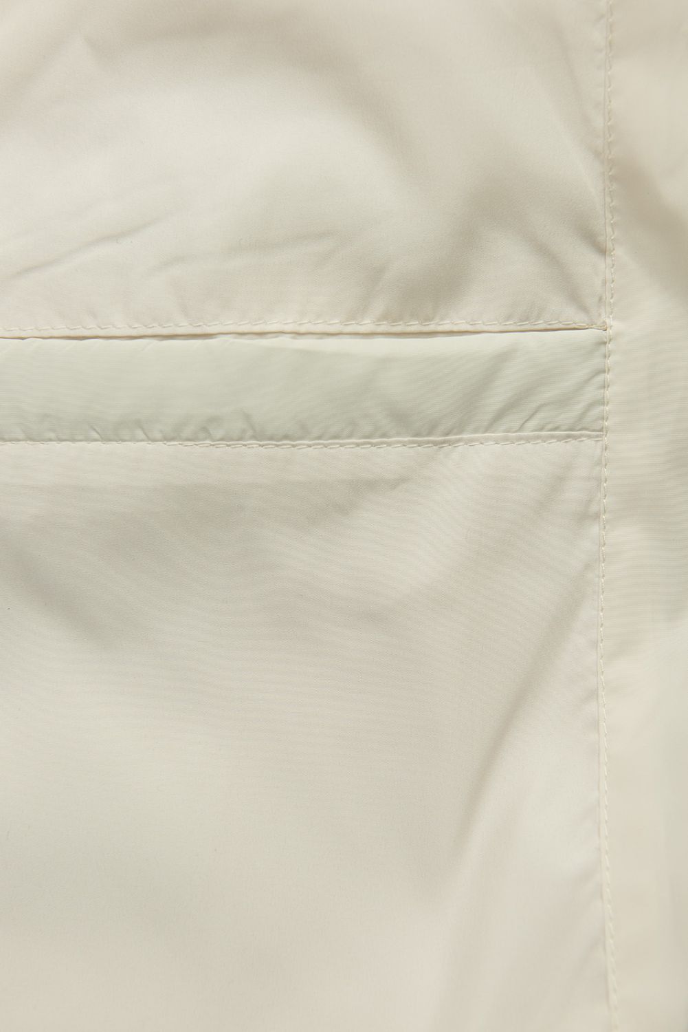 Damen-Übergangsjacke mit Strickärmeln Ecru