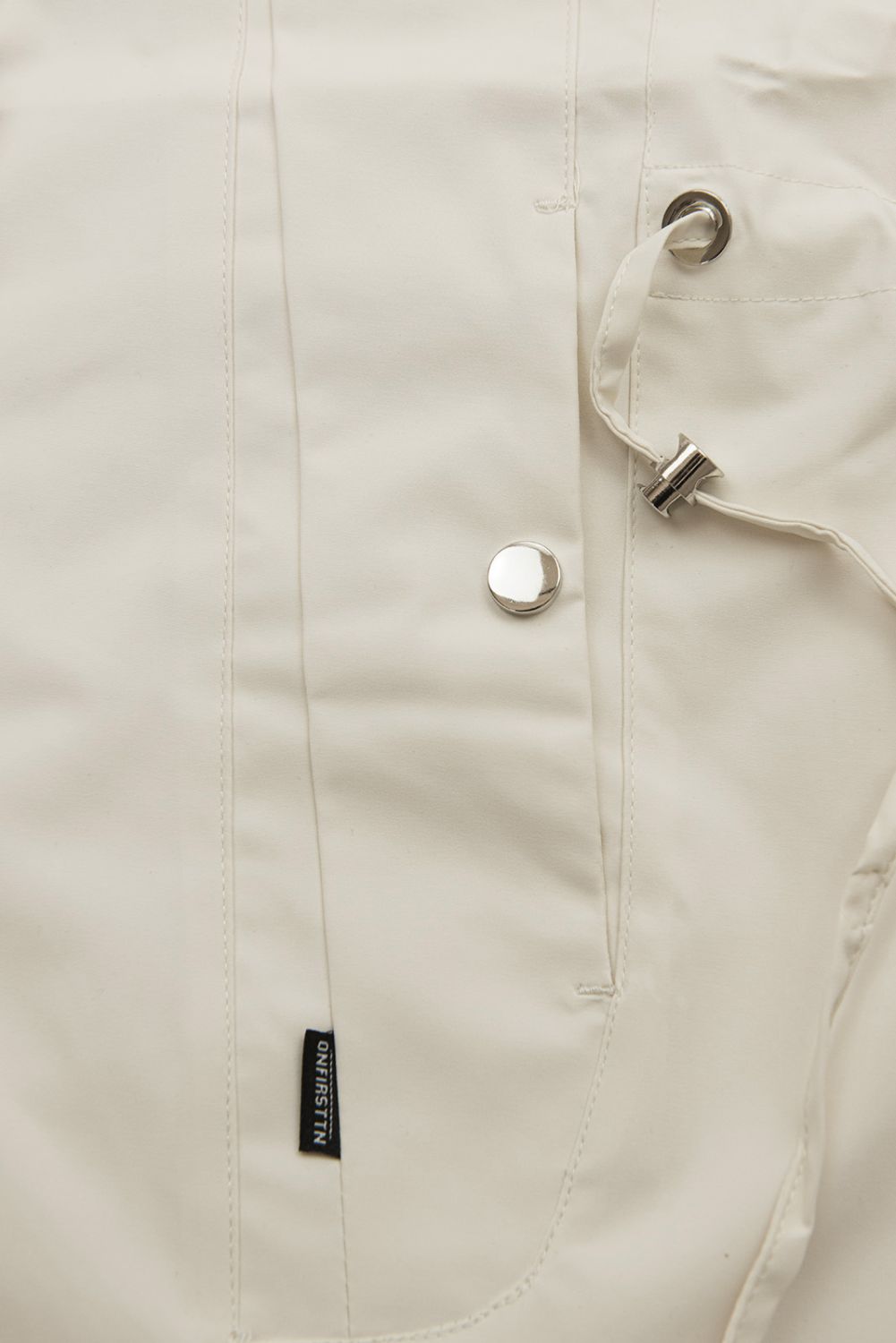 Parka für Frühling/Herbst Hellbeige