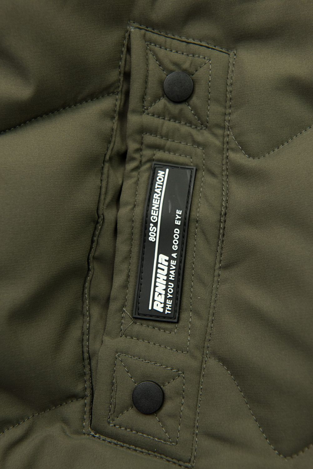 Winterjacke mit Kapuze SNOW Khaki