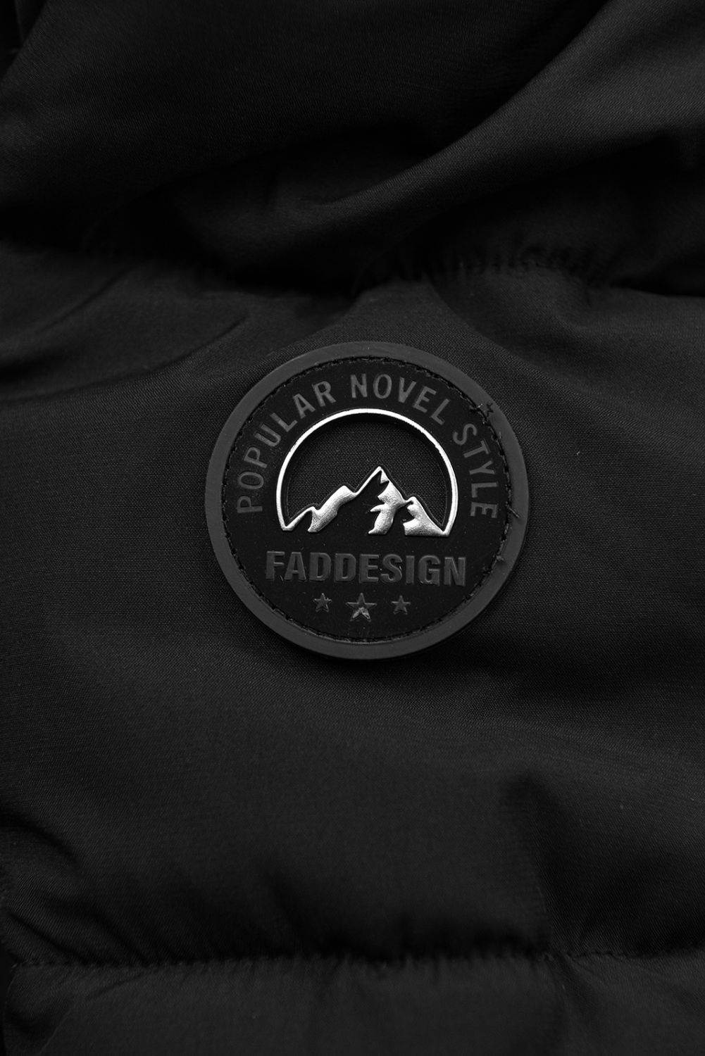 Winterjacke mit Kapuze SNOW Schwarz