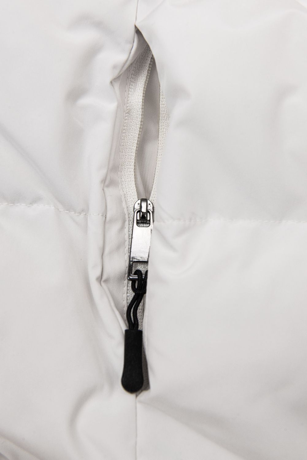 Langjacke extra warm in weiß