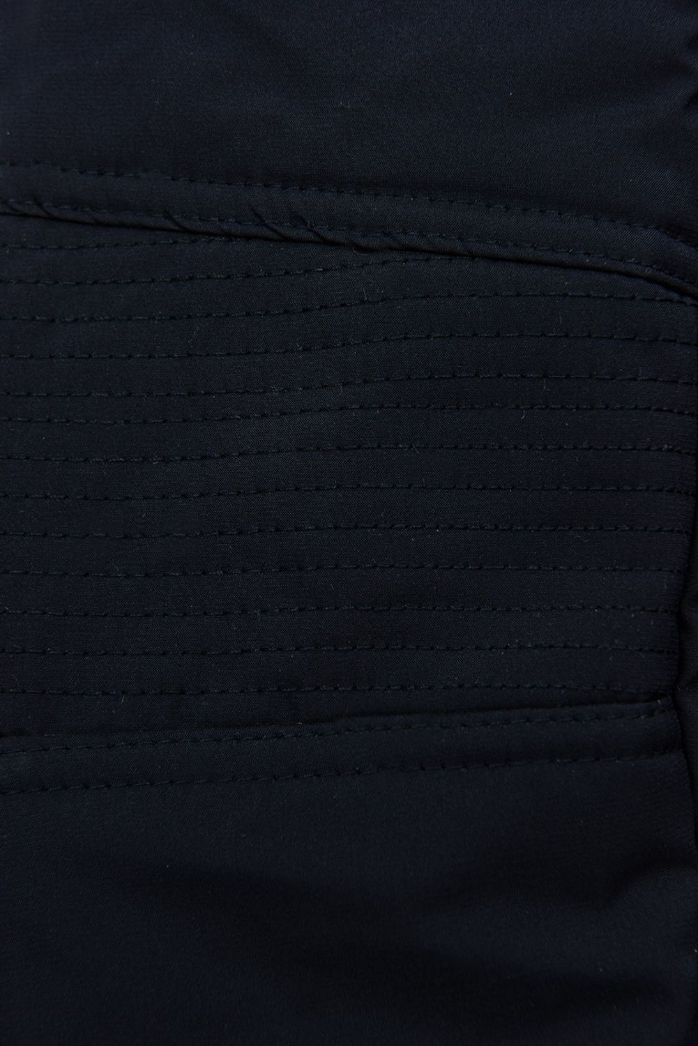 Gesteppte Winterjacke mit Gürtel Dunkelblau