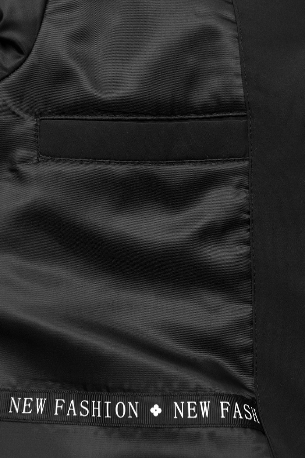 Parkajacke mit Kapuze FASHION Schwarz