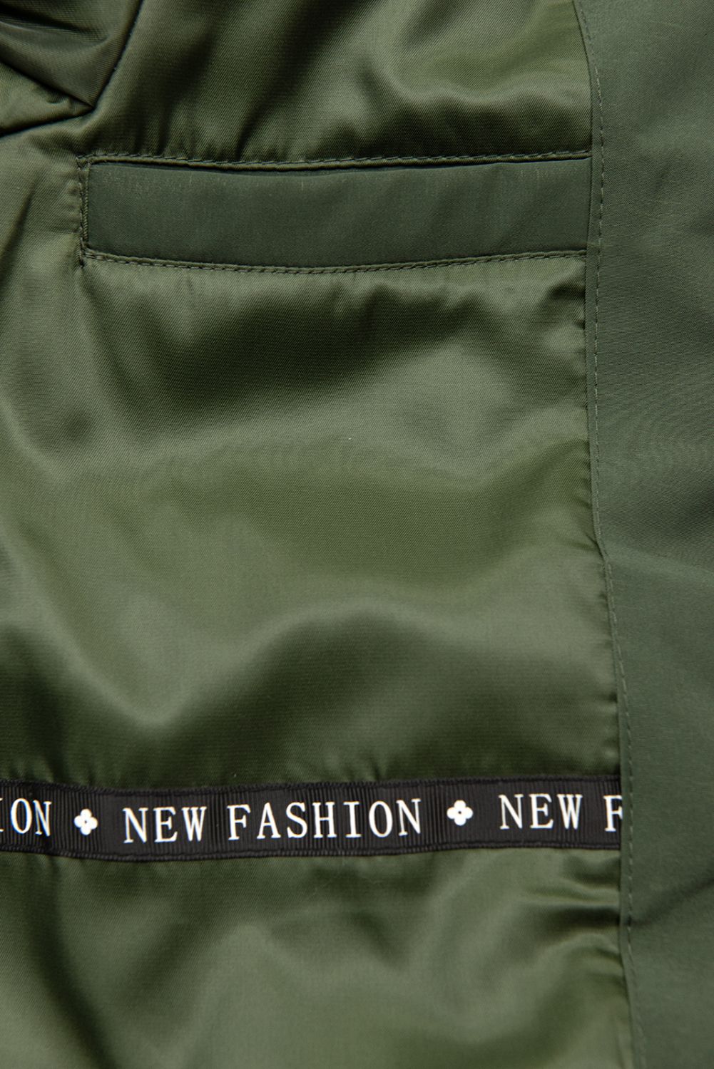 Parkajacke mit Kapuze FASHION Olivgrün