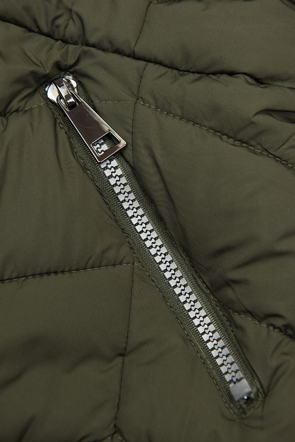 Leichte Steppjacke olivgrün