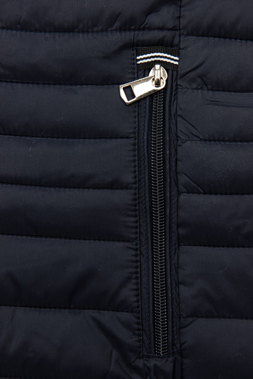 Steppjacke mit Kapuze Dunkelblau