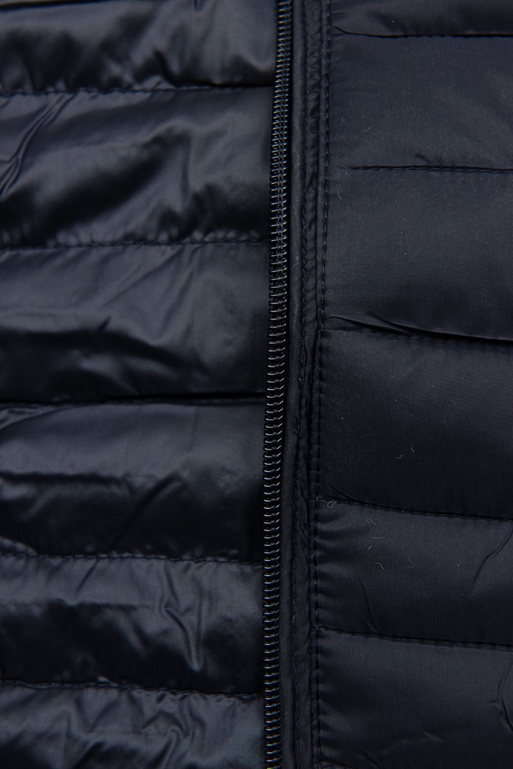 Steppjacke mit Kapuze Dunkelblau