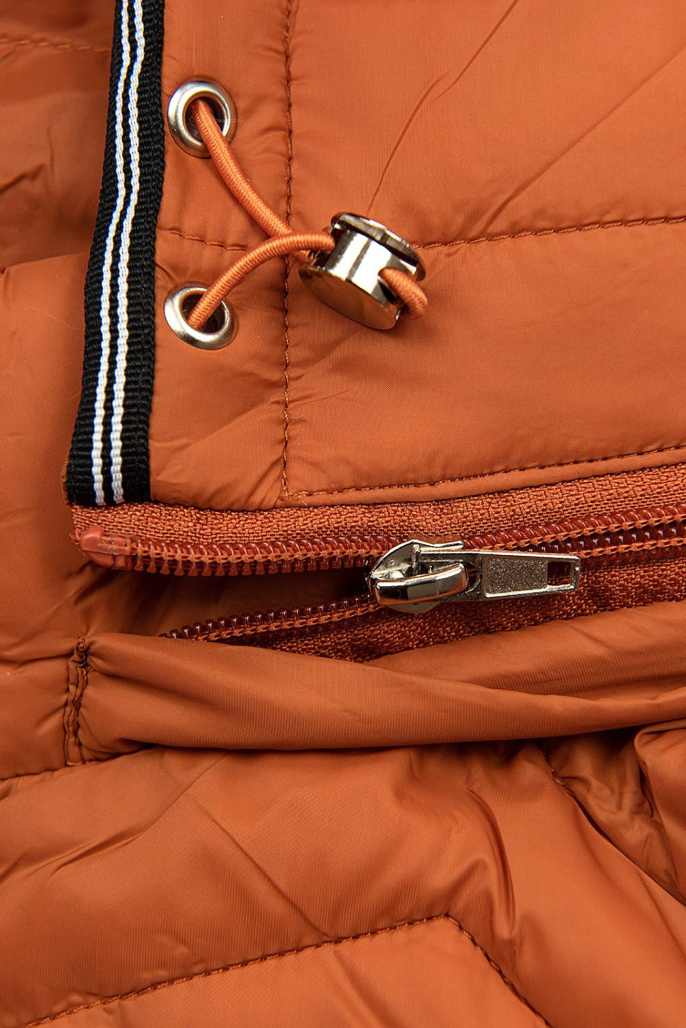 Leichte Übergangsjacke Zimtbraun