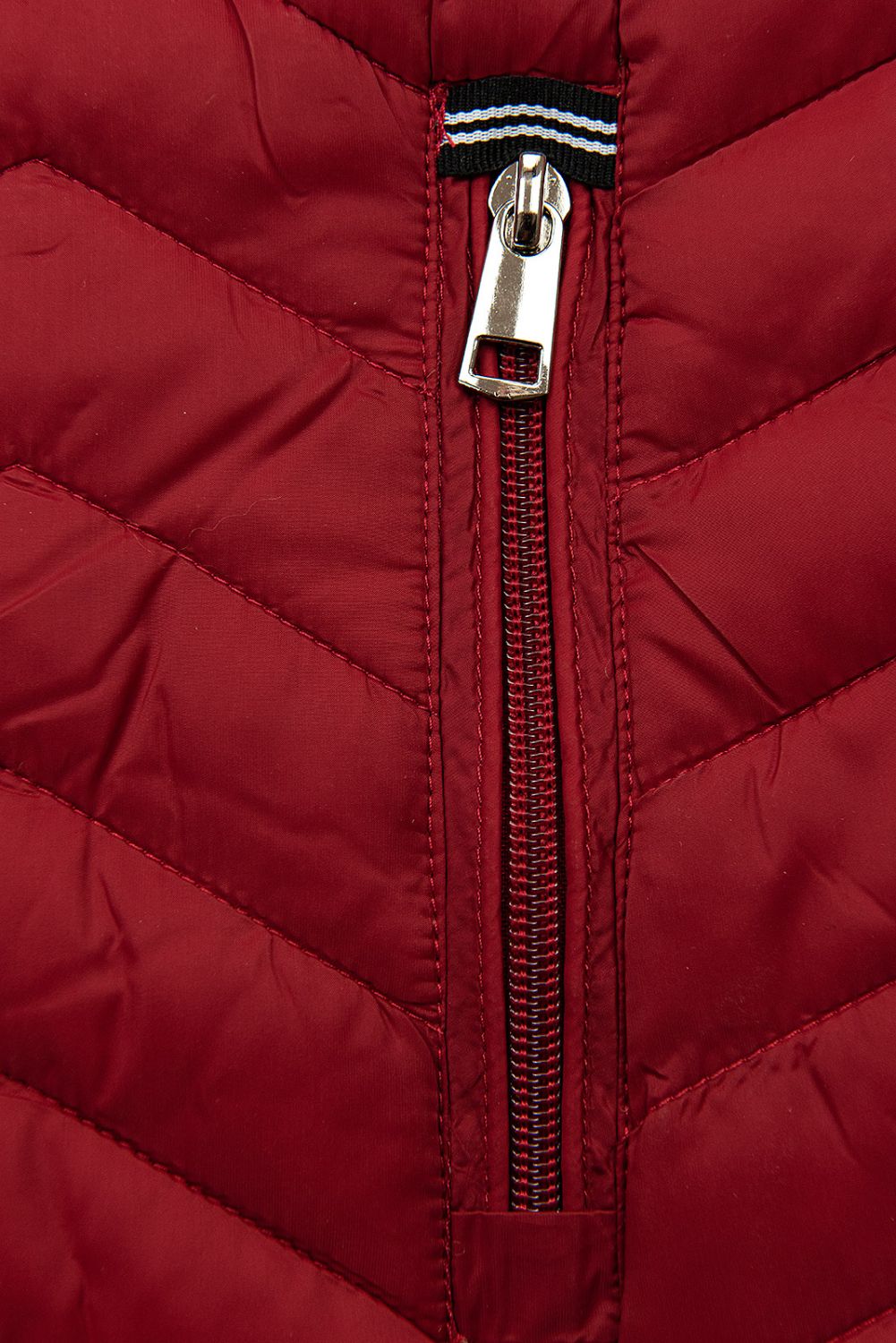 Leichte Übergangsjacke Weinrot