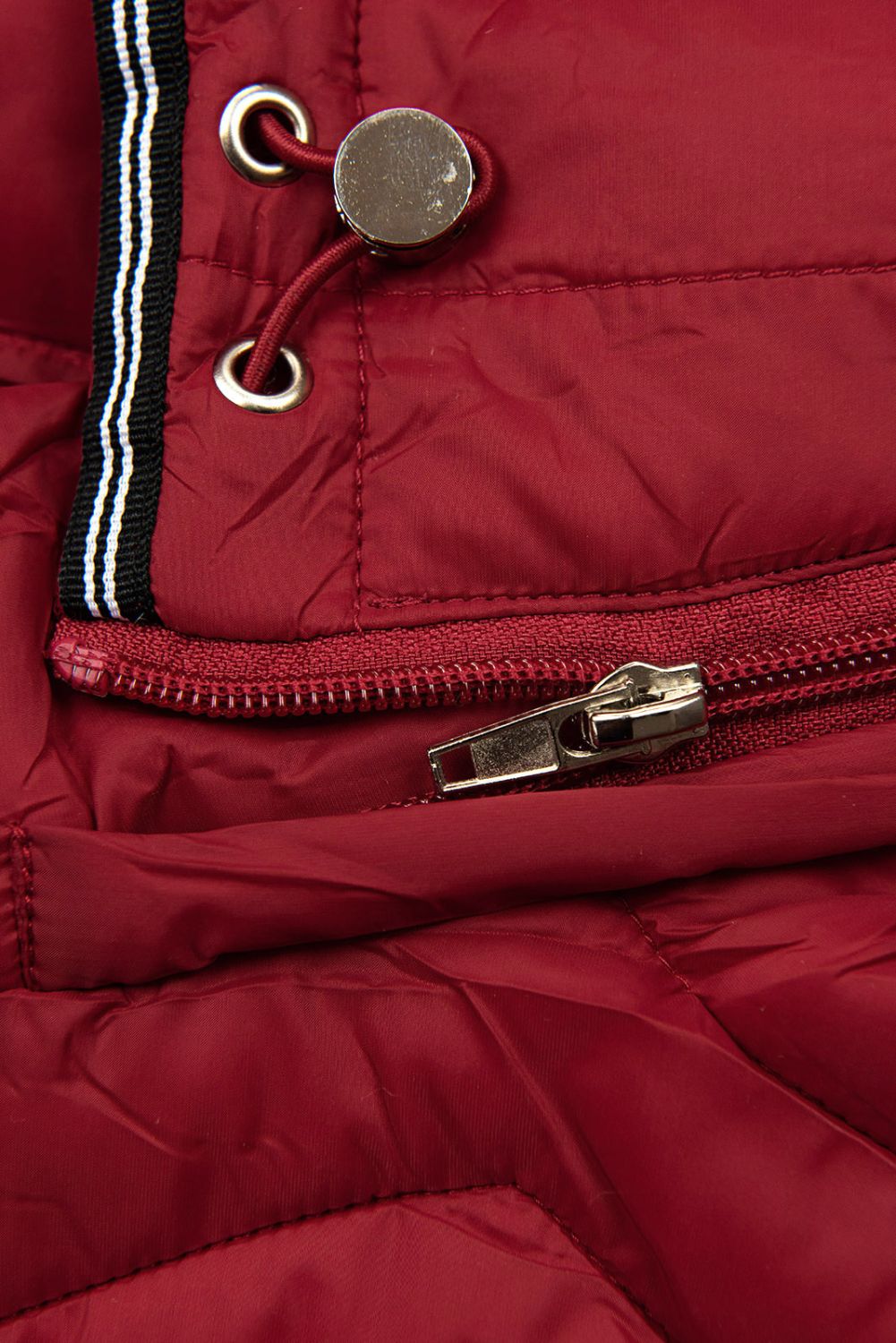 Leichte Übergangsjacke Weinrot