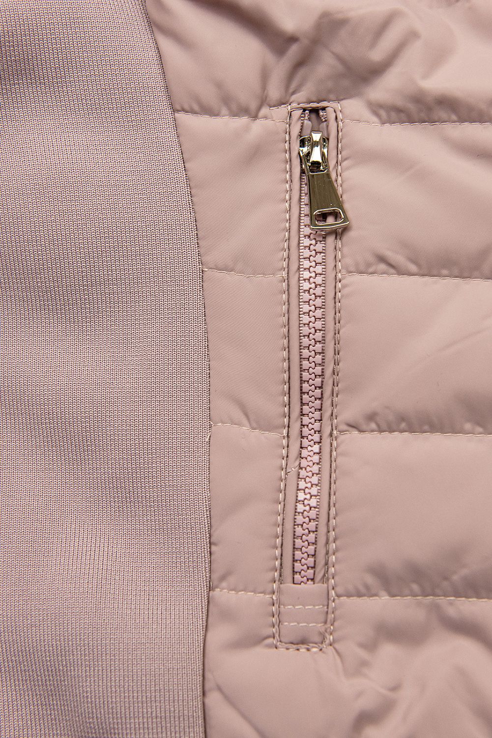 Beidseitig tragbare Jacke in Rosa